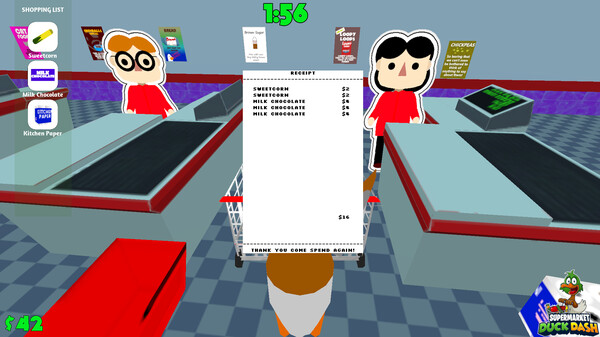 Supermarket Duck Dash screenshot 2