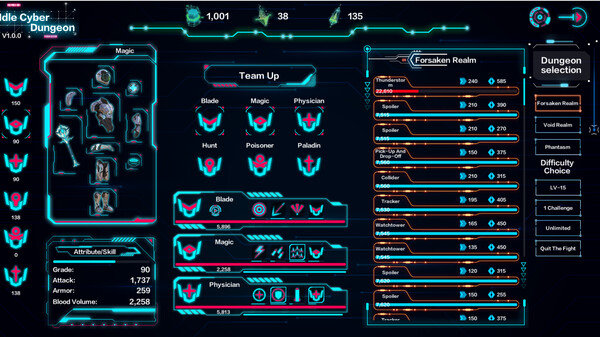 Idle Cyber Dungeon screenshot 2