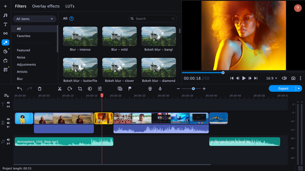 Movavi Video Editor 2023 screenshot 5