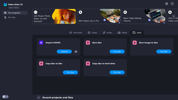 Movavi Video Suite 2023 Steam Edition - An all-in-one video maker: an editor, converter, screen recorder, and more! screenshot 6