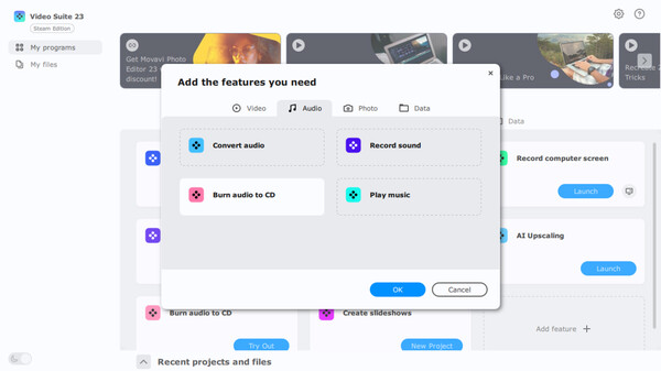 Movavi Video Suite 2023 Steam Edition - An all-in-one video maker: an editor, converter, screen recorder, and more! screenshot 4