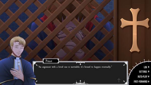 Forgive My Sins & Desires, Father - Boys Love (BL) Visual Novel screenshot 6