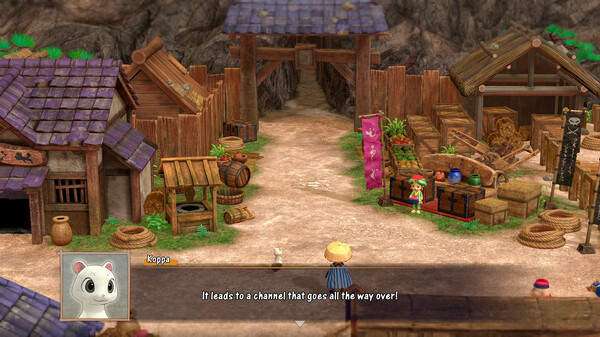 Shiren the Wanderer: The Mystery Dungeon of Serpentcoil Island screenshot 2