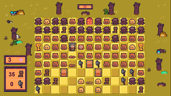 Slime Warrior Sokoban screenshot 1