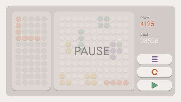 Dots in line screenshot 2