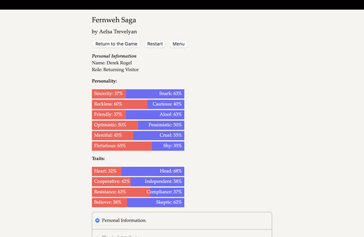 The Fernweh Saga: Book One screenshot 6
