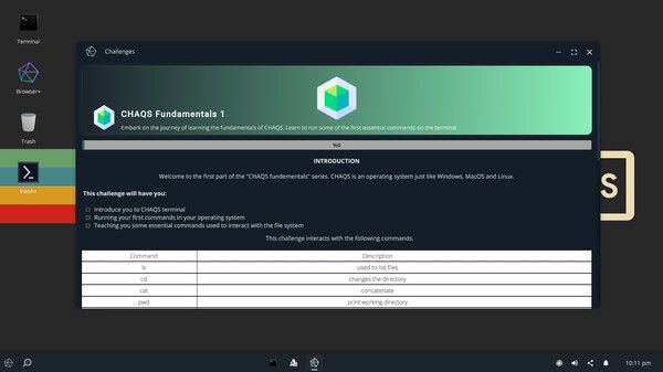 CHAQS screenshot 1