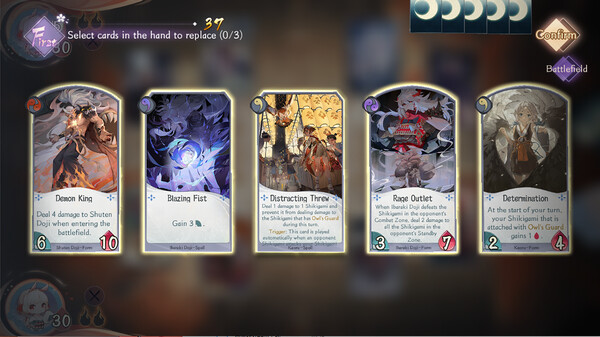 Onmyoji:the card game screenshot 1