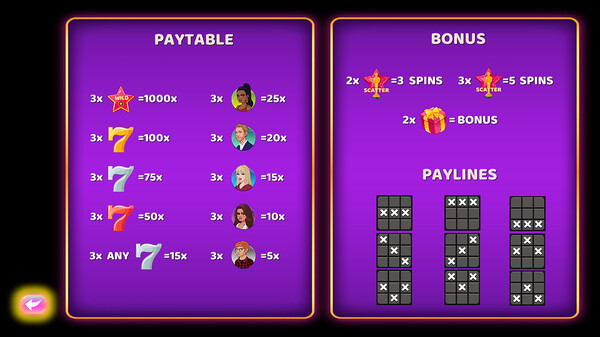 Celebrity Slot Machine screenshot 2