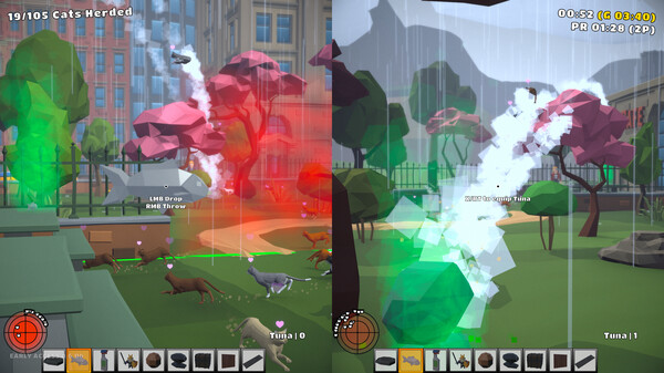 Cat Herders: Couch Coop Cat Corralling! screenshot 3