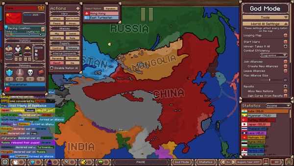 Ages of Conflict: World War Simulator screenshot 9
