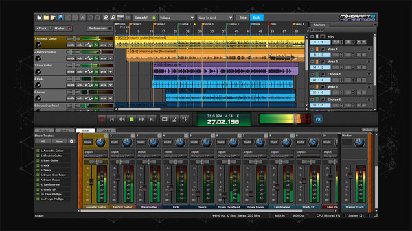 Mixcraft 8 Home Studio screenshot 3