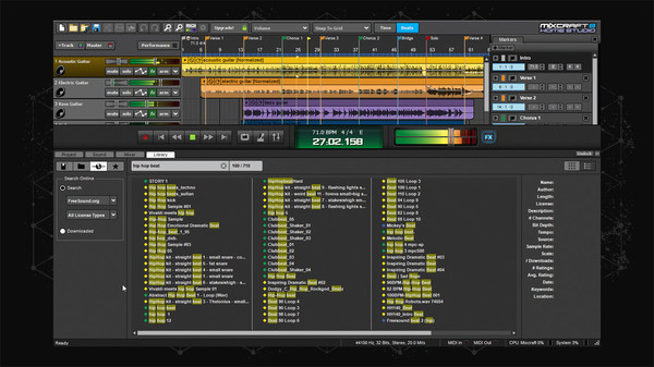 Mixcraft 8 Home Studio screenshot 4