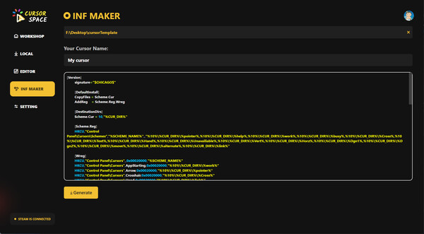 Cursor Space screenshot 4