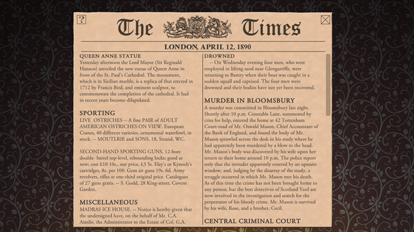 Sherlock Holmes Consulting Detective: The Case of the Banker's Final Debt screenshot 5