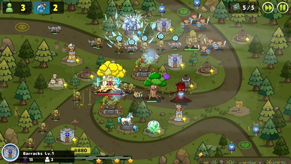 Luna & Monsters Tower Defense -The deprived magical kingdom- screenshot 5
