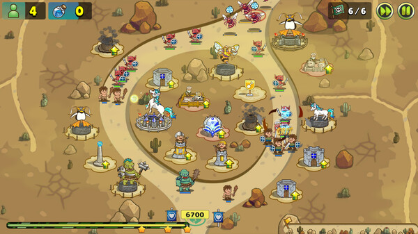 Luna & Monsters Tower Defense -The deprived magical kingdom- screenshot 3
