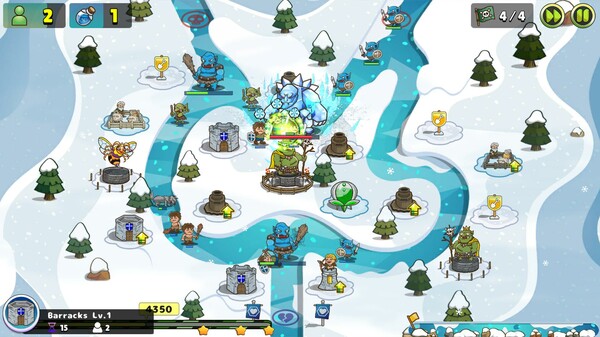 Luna & Monsters Tower Defense -The deprived magical kingdom- screenshot 4