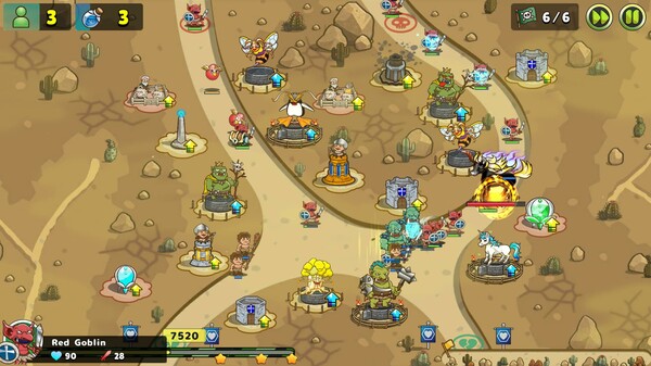 Luna & Monsters Tower Defense -The deprived magical kingdom- screenshot 7