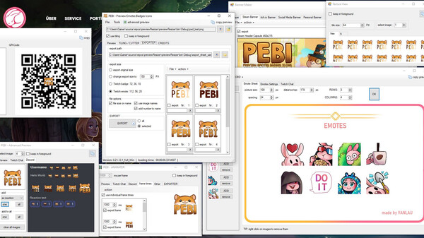 PEBI - Preview Emotes Badges Icons screenshot 5