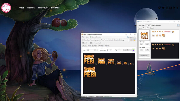 PEBI - Preview Emotes Badges Icons screenshot 2