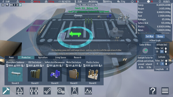 Sky Base Venus screenshot 1