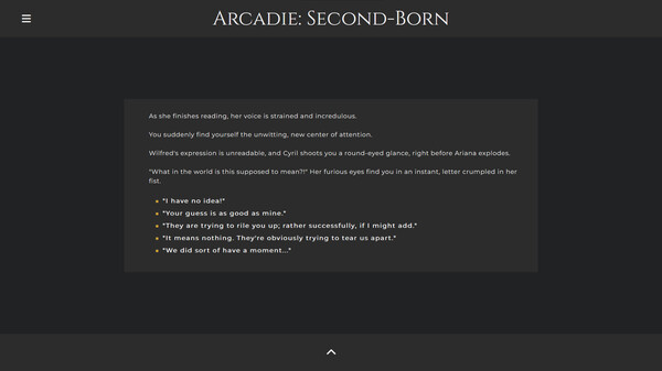 Arcadie: Second-Born screenshot 1