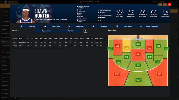 Draft Day Sports: Pro Basketball 2023 screenshot 8