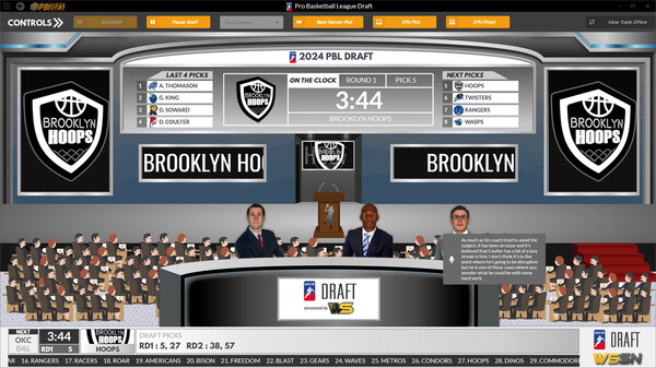 Draft Day Sports: Pro Basketball 2023 screenshot 3