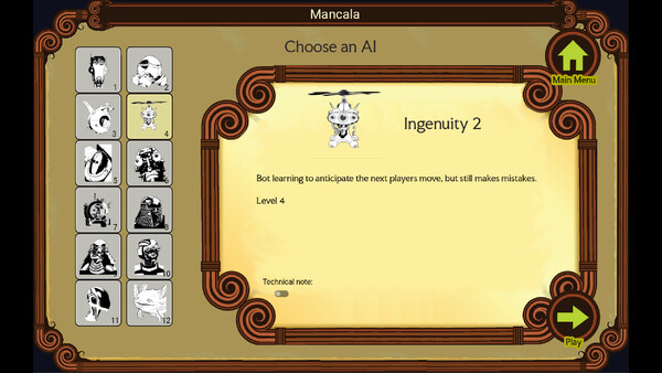 Mancala screenshot 2