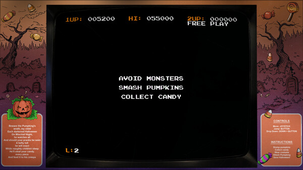 Digital Eclipse Arcade: Candy Creeps screenshot 3