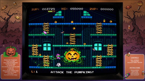 Digital Eclipse Arcade: Candy Creeps screenshot 2