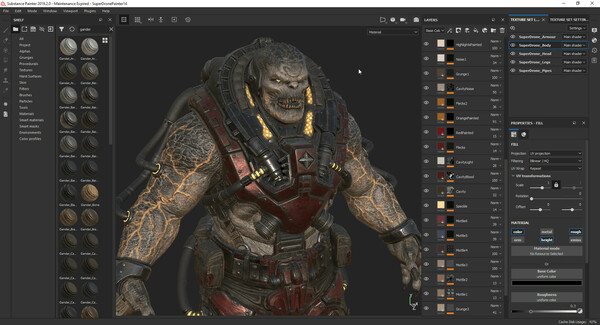 Substance 3D Painter 2023 screenshot 5