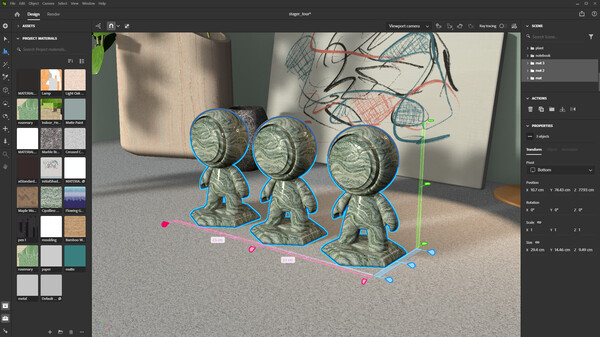 Substance 3D Stager 2024 screenshot 2