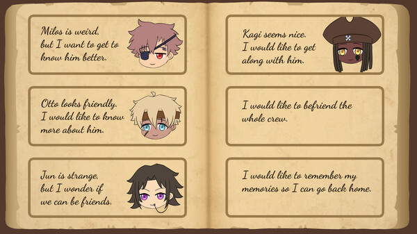 Rapscallions On Deck - Friendship Otome screenshot 4
