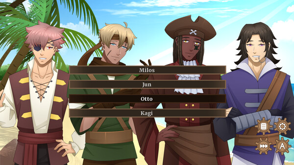 Rapscallions On Deck - Friendship Otome screenshot 9