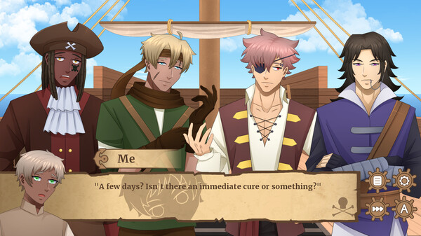Rapscallions On Deck - Friendship Otome screenshot 3