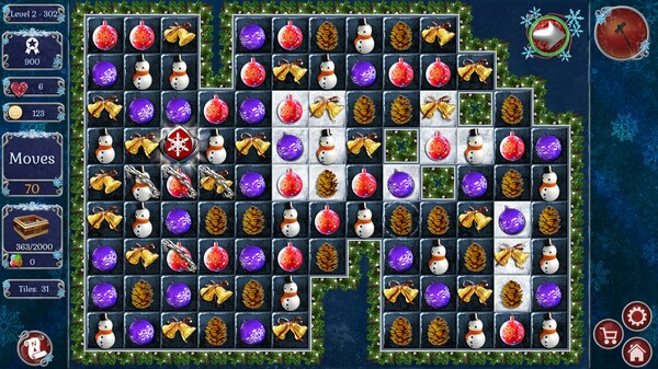 Jewel Match Winter Wonderland 2 Collector's Edition screenshot 1