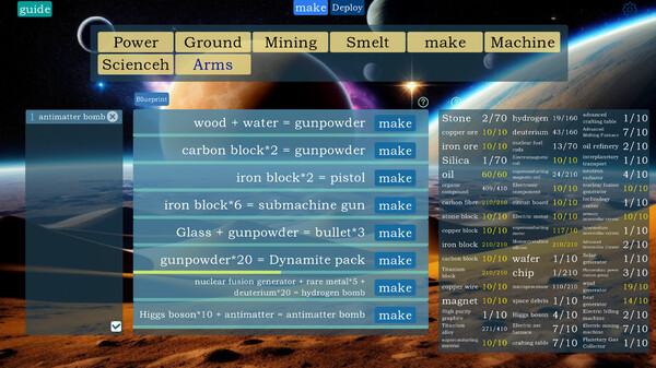 Idle interstellar Factory 2 screenshot 2