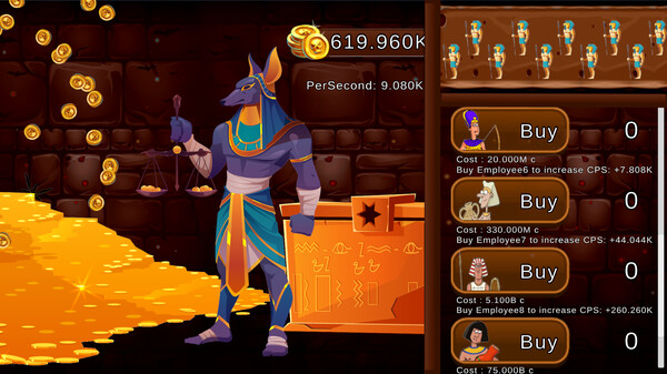 Anubis Clicker screenshot 3