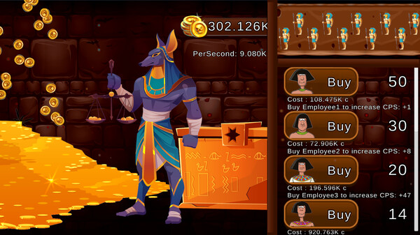 Anubis Clicker screenshot 2