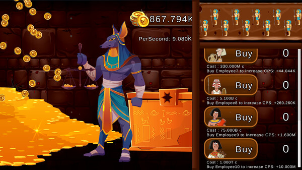Anubis Clicker screenshot 4