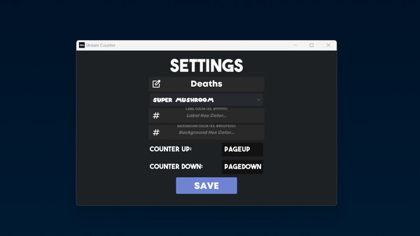 Stream Counter screenshot 2