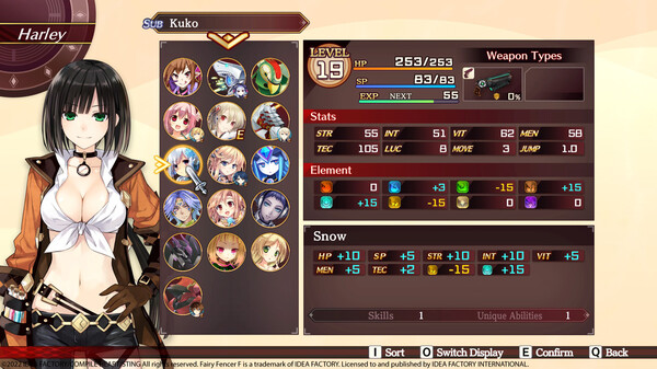 Fairy Fencer F: Refrain Chord screenshot 2