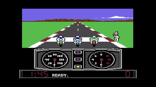Super Cycle (C64/CPC/Spectrum) screenshot 4