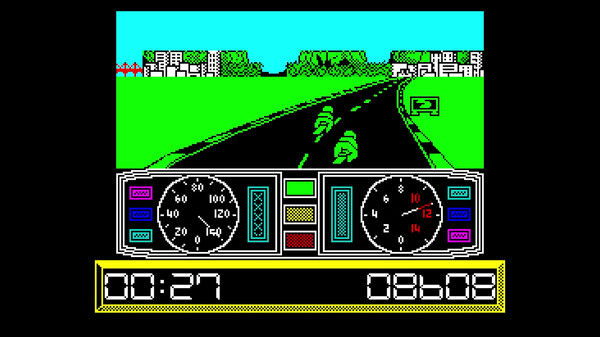Super Cycle (C64/CPC/Spectrum) screenshot 2