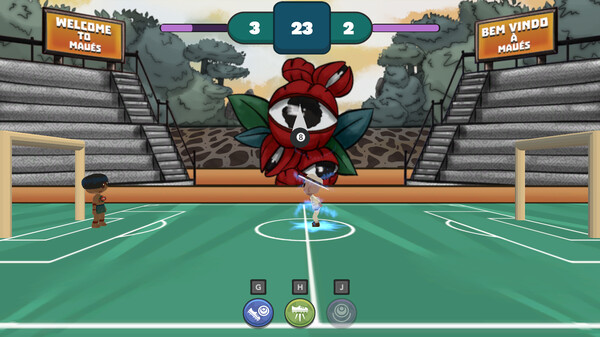 Lendas do Pebol: Mythic Football screenshot 3