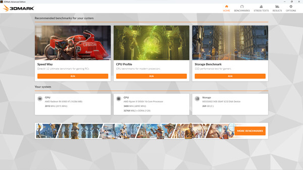 3DMark screenshot 1