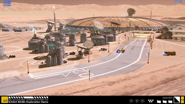 Project Eagle: A 3D Interactive Mars Base screenshot 1