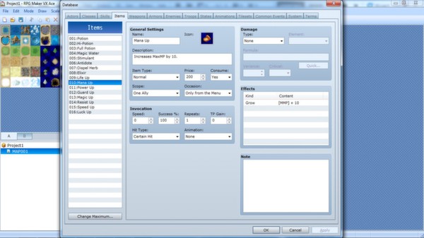 RPG Maker VX Ace Lite screenshot 5